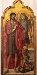 Saint John the Baptist and Saint Michael
